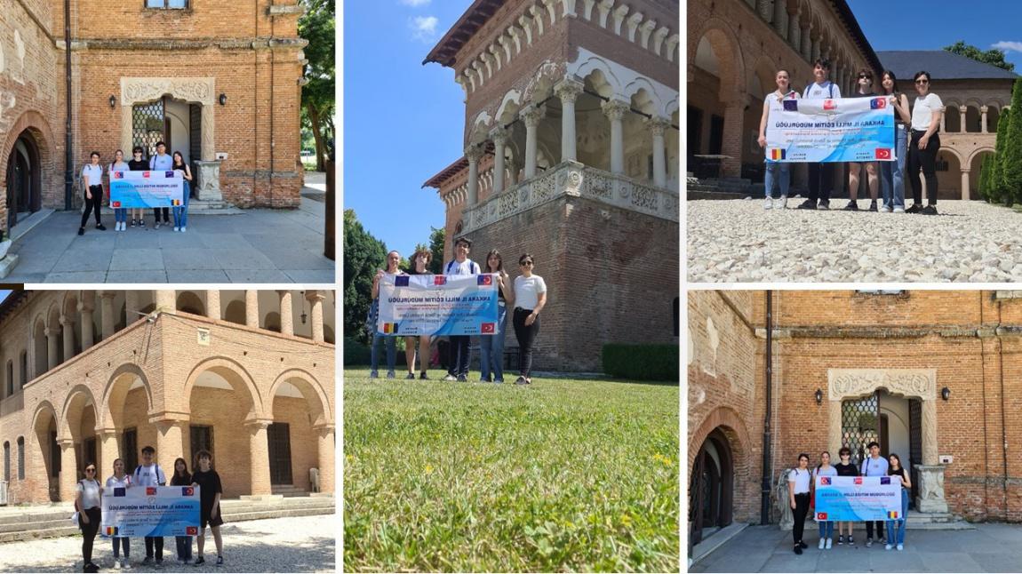 Öğrencilerimiz Mogoșoaia Sarayı'nı Ziyaret Etti
