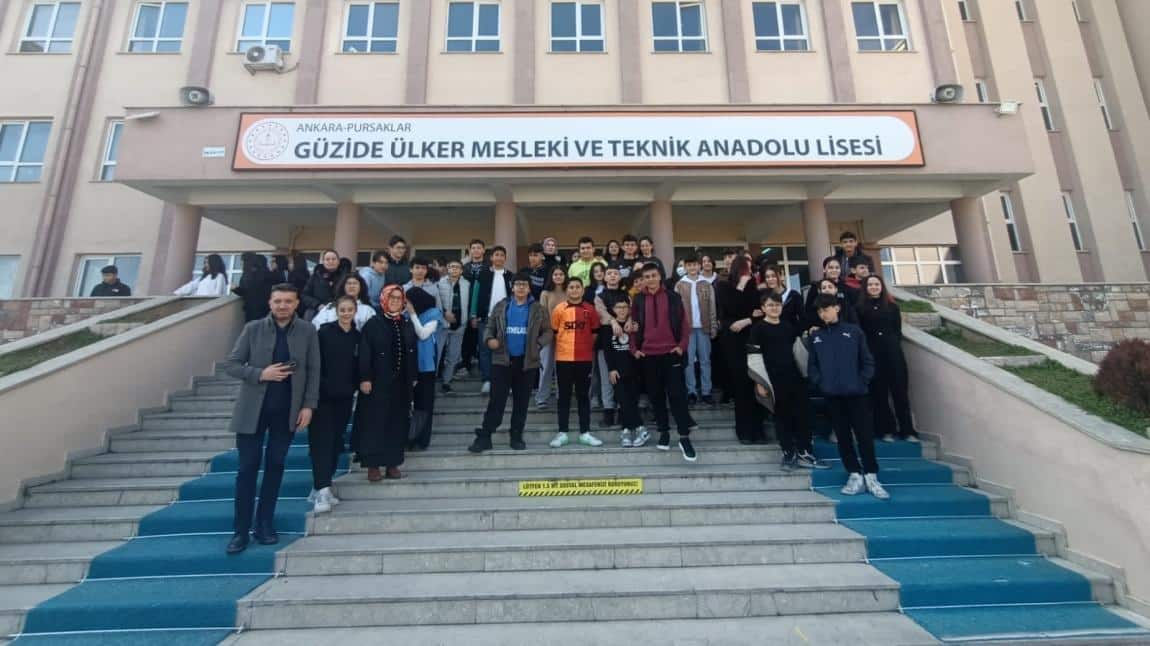 Mesleki Tanıtım ve Yöneltme Çalışmaları Kapsamında Turgut Özal  Ortaokulu Öğrencilerimiz Okulumuzu Ziyaret Ettiler