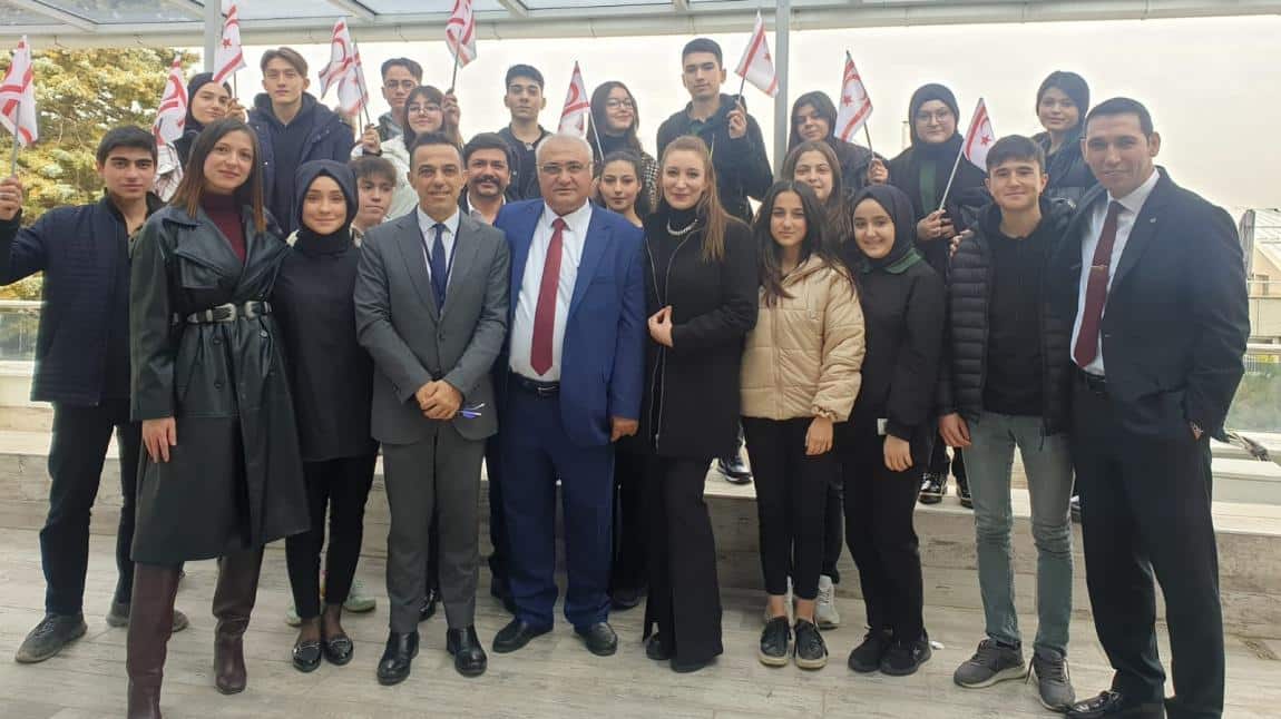 Öğrencilerimiz Kuzey Kıbrıs Türk Cumhuriyeti Ankara Büyükelçiliği Gezisinde