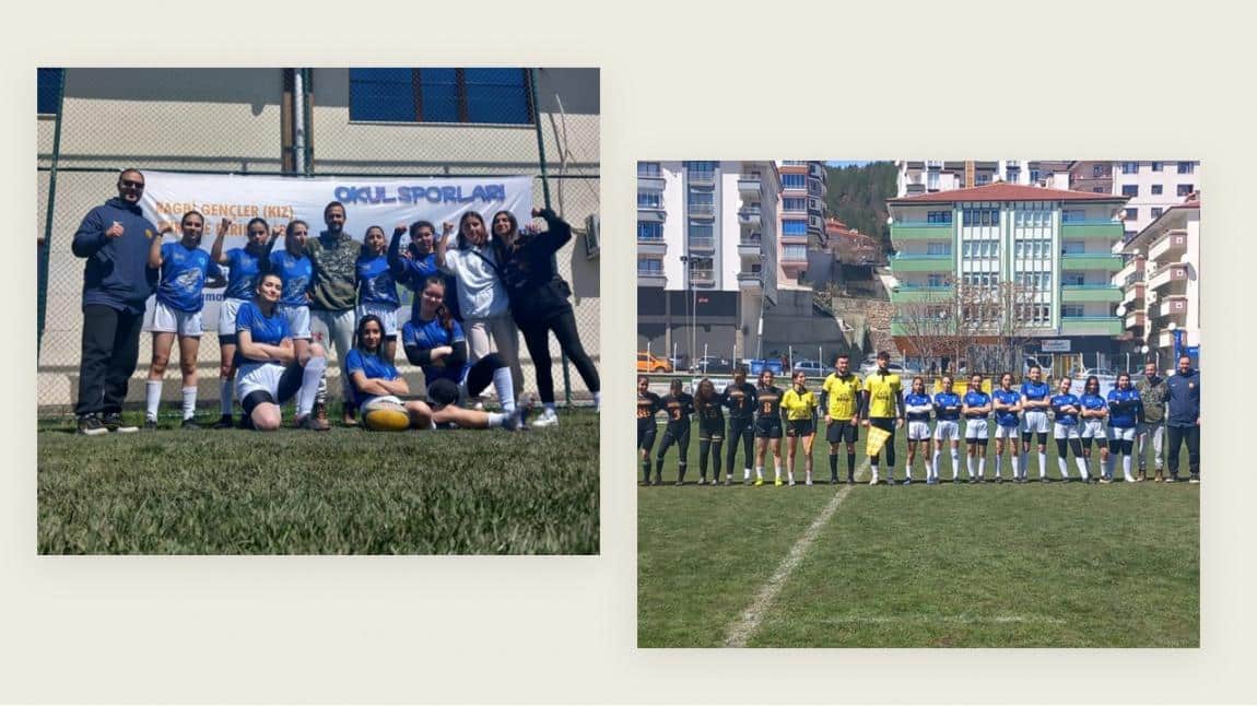 Öğrencilerimiz Türkiye Okullar Arası Kadınlar Rugbi Şampiyonasında
