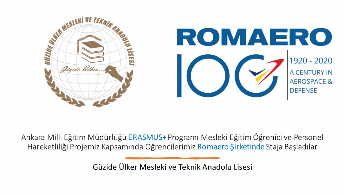 Ankara Milli Eğitim Müdürlüğü  ERASMUS+ Programı Mesleki Eğitim Öğrenici ve Personel Hareketliliği Projemiz Kapsamında Öğrencilerimiz Romaero Şirketinde Staja Başladılar