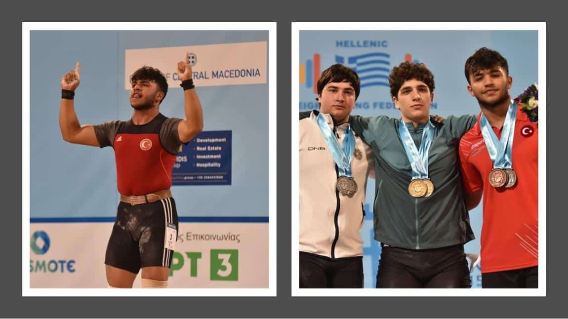 Öğrencimiz Emre KARTAL Avrupa Şampiyonasından 3 Madalya İle Döndü