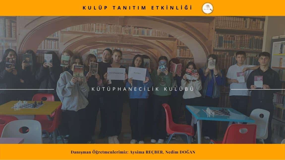 Kulüp Tanıtım Haftası Kapsamında Kütüphanecilik Kulübümüz Kulüp Faaliyetlerini Tanıttılar