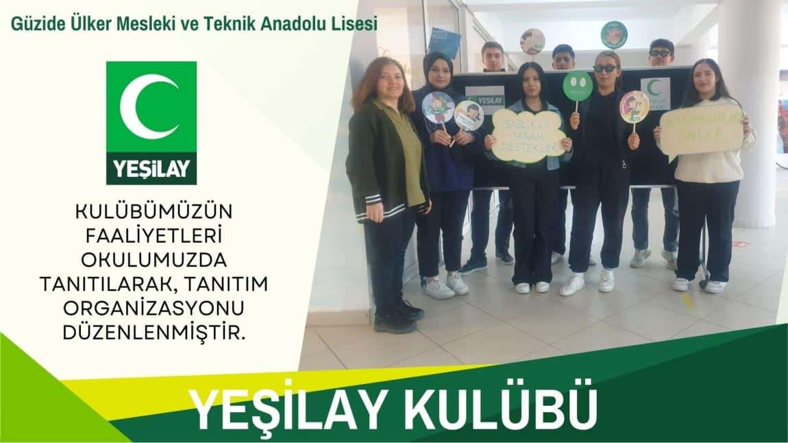 Kulüp Tanıtım Haftası Kapsamında Yeşilay Kulübümüz Kulüp Faaliyetlerini Tanıttılar