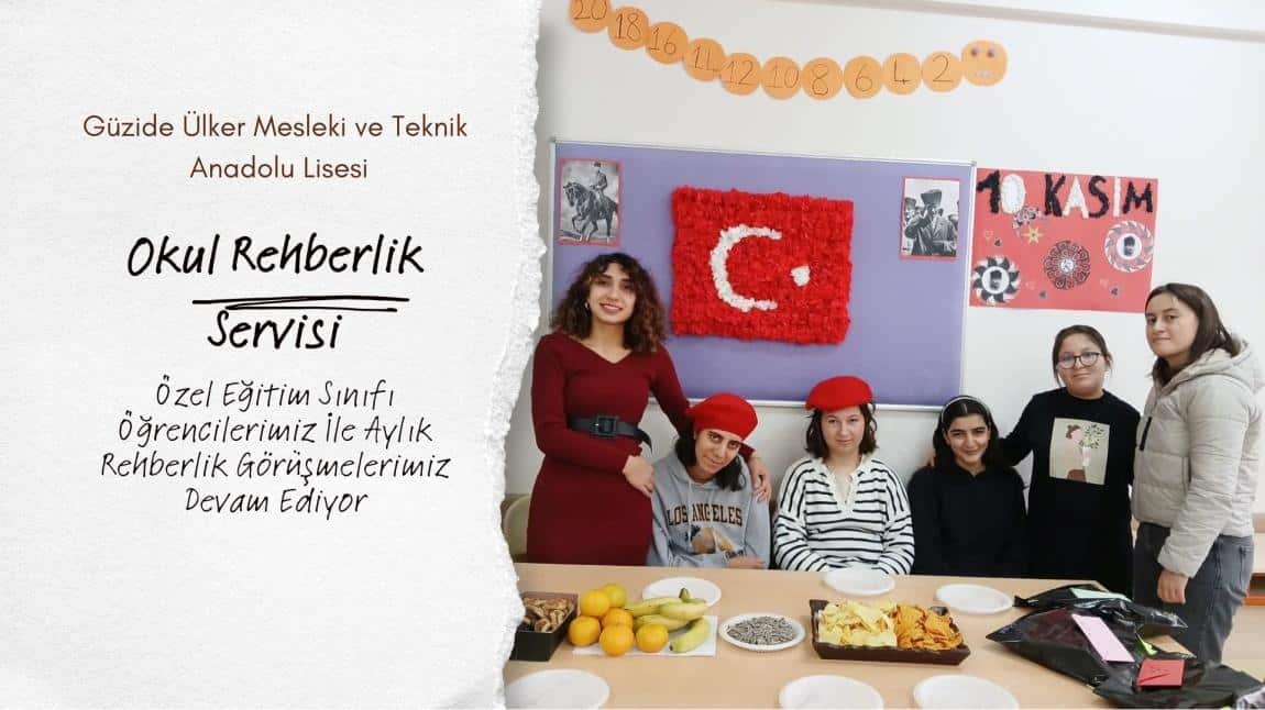 Özel Eğitim Sınıfı Öğrencilerimiz İle Aylık Rehberlik Görüşmelerimiz Devam Ediyor