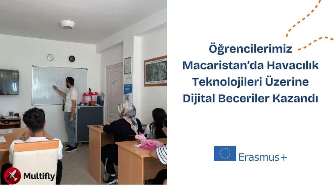 Öğrencilerimiz Macaristan’da Havacılık Teknolojileri Üzerine Dijital Beceriler Kazandı
