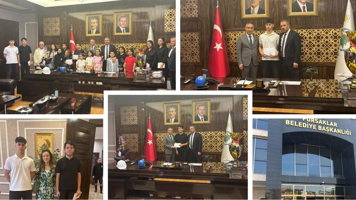 “Dilimizin Zenginlikleri” Projesi Kapsamında Düzenlenen Yarışmalarda Dereceye Giren Öğrencilerimiz Ödüllerini Aldı